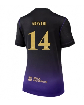 Billige Fotballdrakt Barcelona Karim Adeyemi #14 Replika Bortedrakt Dame 2026-27 Kortermet Billige Fotballdrakt Barcelona Karim Adeyemi #14 Replika Bortedrakt Dame 2026-27 Kortermet